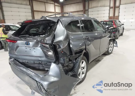 2023 Toyota Highlander Hybrid Le из США, поврежденный, VIN 5TDBBRCH3PS589867